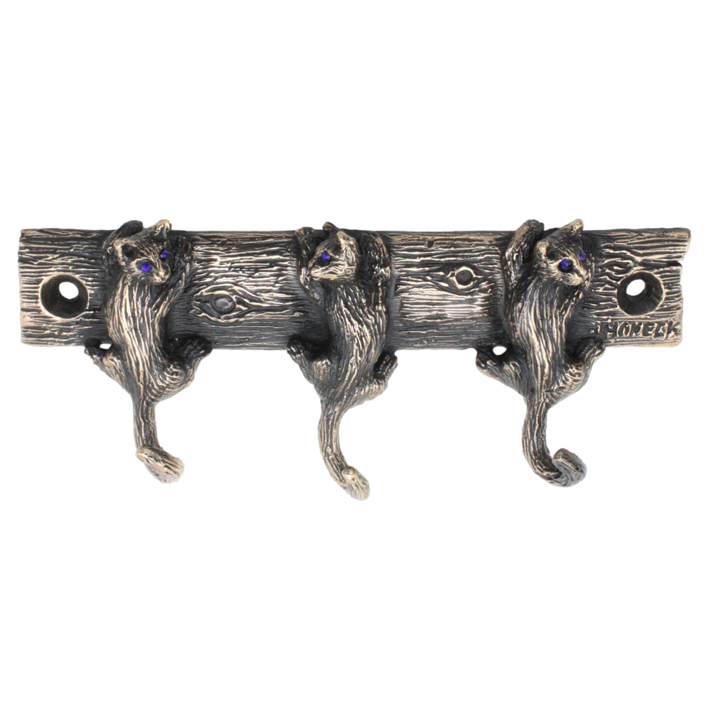 Cat Key Rack — Honeck Sculpture